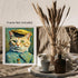 Posterizer 1 pcs- Cute portrait of a cat with a yellow hat and clothes-Art for Animal Lovers-Comedy Art- Gift for Men Women Entrepreneur Teens-Dec...