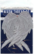 Silver Angel Wing Patches 14” | "Saints & Sinners Guardian Angels Realistic Embroidered Wings and Feathers | Back Patch for Men and Women Iron On ...