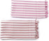 AVKA Studio Indian Towel Bath Handloom Assorted Towels Quick Drying Fast Absorbent Set of 2 32x64 Inches...