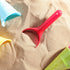 Kisangel 10pcs Plastic Ice Cream Cones Kids Ice Cream Scoop Set Outdoor Beach Toys Kids Sand Mold Toys for Seaside Play Sand Toys(Random Color)...