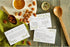 C.R. Gibson Q16-24814 Wedding Shower Recipe Cards and Invite Enclosure Cards, 40pcs, White...