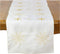 Ivory Winter Christmas Holiday Snowflake Table Runner, 16" X 90" Rectangular (1 Piece.)...