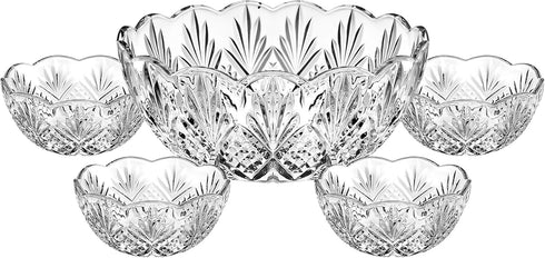 Godinger Serving Bowls - Dublin, 5 pc set...