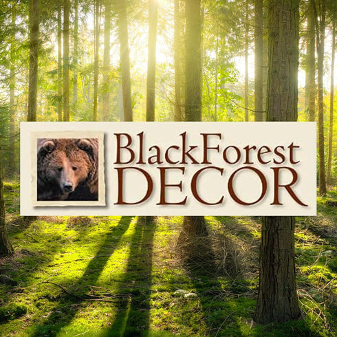 Black Forest Décor Bear Family Wall Cross...