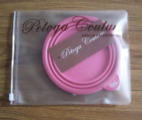 Alfie Pet - Ros Pet Expandable/Collapsible Travel Bowl - Size: 1.5 Cups, Color: Hot Pink...