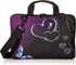 iColor Purple Butterflies Canvas Laptop Carrying Shoulder Sleeve Case Protective Bag Briefcase Fits 11.6 12 12.9 13 13.3 Inches Laptop Ultrabook N...