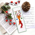 Povitrulya Santa's reindeer - Counted Cross Stitch Bookmark Kit - DIY Embroidery set - Hand Made Christmas Gift for Adults and Kids...