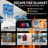 Fire Blanket, Fire Retardant Blanket,Emergency Fire Blanket for Kitchen, Home, School, Fireplace, Grill, Car, Office and Warehouse. CE Certified. ...