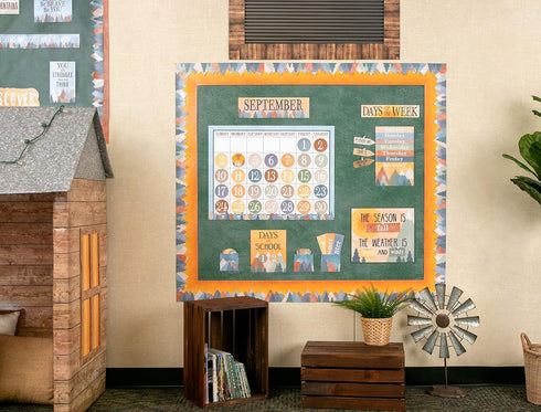 Teacher Created Resources Moving Mountains Calendar Bulletin Board...