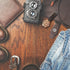 Mens Wooden Watches Brown Cowhide Leather Strap Casual Watch for Groomsmen Gift with Box...