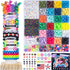 Deinduser Kandi Bracelet Kit, Rainbow Kandi Beads and 320pcs Colorful Letter Beads, 28 Colors Plastic Craft Beads Bulk for Bracelets Jewelry Makin...