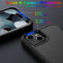 MXX Heavy Duty Case for iPhone 15 Plus, with Tempered Glass Screen Protector, Camera Lens Protector 3-Layer Full Body Protection Cover Shockproof ...