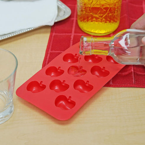 Apple Ice Cube Tray - Fairly Odd Novelties - Fun Fruit Shaped Food Molding Gift...