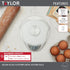 Taylor Digital Kitchen Scale with Glass Platform, Tare Button, and Plastic Body Weighs up to 11 Pounds Capacity, White...