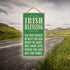 SJT ENTERPRISES, INC. Irish Blessing: May Your Pockets be Heavy and Your Heart be Light 5" x 10" Wood Sign Plaque (SJT94242)...