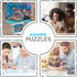 AQUARIUS Dean Russo Cat Puzzle (500 Piece Jigsaw Puzzle) - Glare Free - Precision Fit - Officially Licensed Dean Russo Merchandise & Collectibles ...