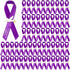 50 Pcs Dove Funeral Ribbons Memorial Ribbon Funeral Pins Classic Memorial Service Respect Ribbon Bow with Safety Pins and Dove for Mourning Rememb...