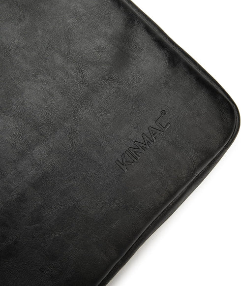 Kinmac 360° Protective Vertical Style Waterproof Laptop Sleeve Case Cover (Black PU, 15.6 inch-16 inch)......