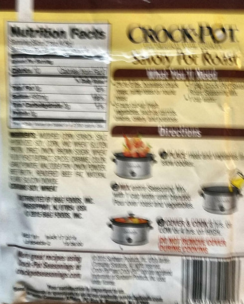 BBQ Pulled Pork, Hearty Beef Stew, Savory Herb Chicken, Savory Pot Roast - Slow Cooker Seasoning Mix - Variety Pack of 4 - 1.5 Oz Each...