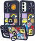 for Samsung Galaxy A14 5G Case, Cute Stylish Designer Galaxy A14 5G Phone Cases with Slide Camera Cover + Ring Holder,Positive Slim Protective Sho...