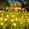 Solar Garden Outdoor Lights - 2 Pack 16LED Solar Powered Firefly Lights Waterproof Swaying Garden Fairy Bulbs for Yard Patio Path Pathway Landscap...