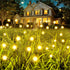 Solar Garden Outdoor Lights - 2 Pack 16LED Solar Powered Firefly Lights Waterproof Swaying Garden Fairy Bulbs for Yard Patio Path Pathway Landscap...