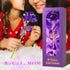 Childom Birthday Gifts for Women,Christmas Rose Gifts for Her Mom,Purple Rose Present for Her,Sweet Artificial Flower for Wife,Grandma,Women,Chris...