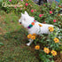 8pcs Flower Dog Collar Charms, Mulit Color Rhinestone Dog Collar Bow Ties for Puppy Cat Dog Grooming Accessories...