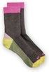 Pistil Women's Brown Chloe Crew Sock LG...