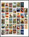 Posterizer 1 pcs-Miniature Vintage Travel Posters- India-New Mexico-Holiday Poster Collection-Gift for Men Women Entrepreneur Teens - UNFRAMED Wal...