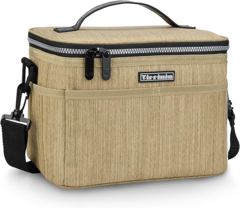 Tirrinia Insulated Lunch Bag for Women Men, Leakproof Lunch Box Containers for Adult, Work, School, Soft Lunchbox for Kids,Boys, Adult Cooler Bag ...