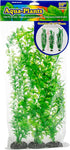Penn-Plax Aqua-Plants Plastic Aquarium 3 Piece Plant Bundle – Realistic Appearance and Gentle Texture – Green – 16” Height...