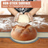 2 Pack Silicone Bread Sling, Non-Stick & Easy Clean Dutch Oven Baking Mat with Longer Handles, Silicone Baking Sling to Transfer SourDough Easily,...