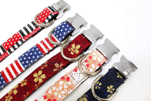 Easter Day Dog Collar, Cotton Designer Dogs Collar Cute Flower Dog Collars for Girl Female Puppy Collar for Small Medium Large Dog Gift (XS, Blue ...