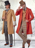 McCall's Men's Costume, Victorian Gentleman Sewing Pattern Kit, Code M8185, Sizes X-Large, XX-Large, 3X-Large, Multicolor...
