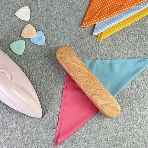 Savina Tailors Clapper for Quilting, Hard Wood Professional Multipurpose Durable for Seam Ironing, Flattening Tool. Great for Setting Fabric Folds...