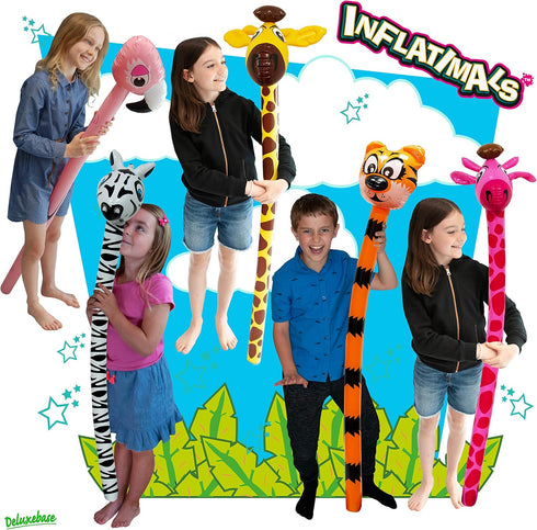 Monkey from Deluxebase. Inflatable Blow up Monkey. Perfect Inflatable Monkey Toys, Party Gifts, Birthday Decoration and Kids Party Favors. Great f...