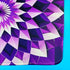 Computer Mouse Pad with Stitched Edge Comfortable Mouse Pads with Non-Slip Rubber Base, Purple, 8x10 inch...