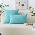 Home Brilliant Rectangle Pillow Covers 12x20 Teal, Decorative Lumbar Pillow Cover for Couch Bench Outdoor Furniture, 12 x 20 inch, Teal...