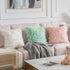 Home Brilliant Fur Pillow Covers 18x18 Decorative Throw Pillow Covers Fluffy Throw Pillows for Couch, Set of 2, 18 inch, White...