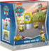 Paw Patrol, Big Truck Pups Rubble Action Figure with Clip-on Rescue Drone, Command Center Pod and Animal Friend Kids Toys Ages 3 and up...