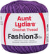 Coats Crochet 182-531 Aunt Lydia's Fashion Crochet, Cotton Size 3, Purple...