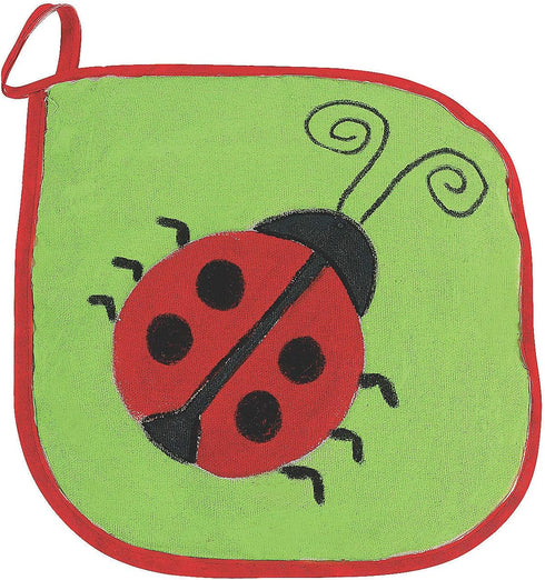 Do It Yourself Natural Canvas Pot Holders 12Pc - Crafts for Kids and Fun Home Activities...