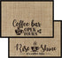 Cunhill 2 Pieces Coffee Bar Mat,Coffee Bar Accessories 20 x 14 Inch Coffee Bar Decoration Coffee Placemats for Coffee Machine, Coffee Bar, Counter...
