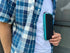 OneJoy Neoprene Phone Pouch, Lightweight Protective Cellphone Sleeve with Large Zipper Opening, Inner Pocket, Thermal Insulated, Durable Cell Phon...