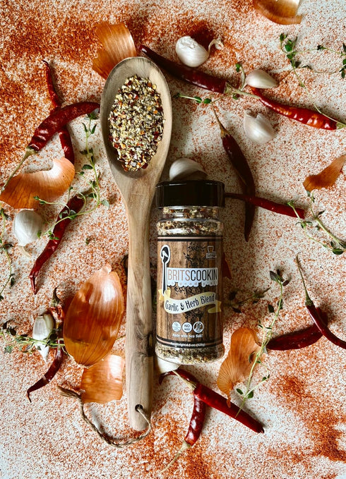 Britscookin - Garlic & Herb Seasoning 4.5 oz, Pack of 2...