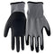 Boss Kid's Polyurethane Coated Work Gloves, Enhanced Grip, High Dexterity, Water Resistant, Comfort, Gray/Black, Youth, (B33021-Y)...