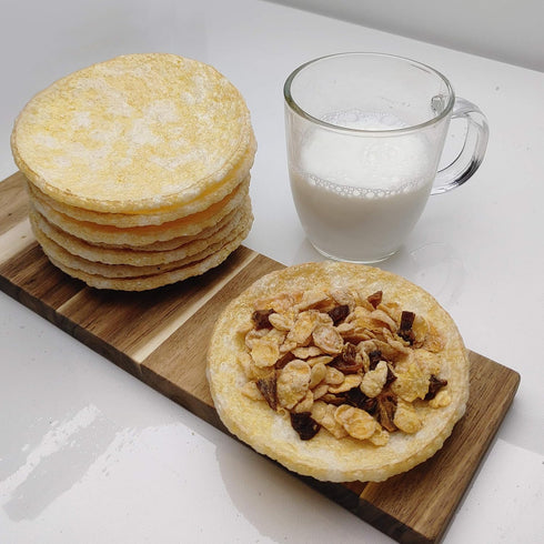 LENITH GY Korean Original Chips 120g Popped Rice Cakes...