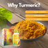 Neurobion Turmeric Curcumin 650 mg Herbal Supplement for Antioxidant Support, High Absorption Ultra Potent Turmeric Supplement Multivitamins Compl...