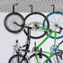 Bike Hangers for Garage Ceiling Storage - Bicycle Hooks for Garage Ceiling Mount, Bicycle Hangers for Garage Ceiling Ladder Storage for Flex Wall ...